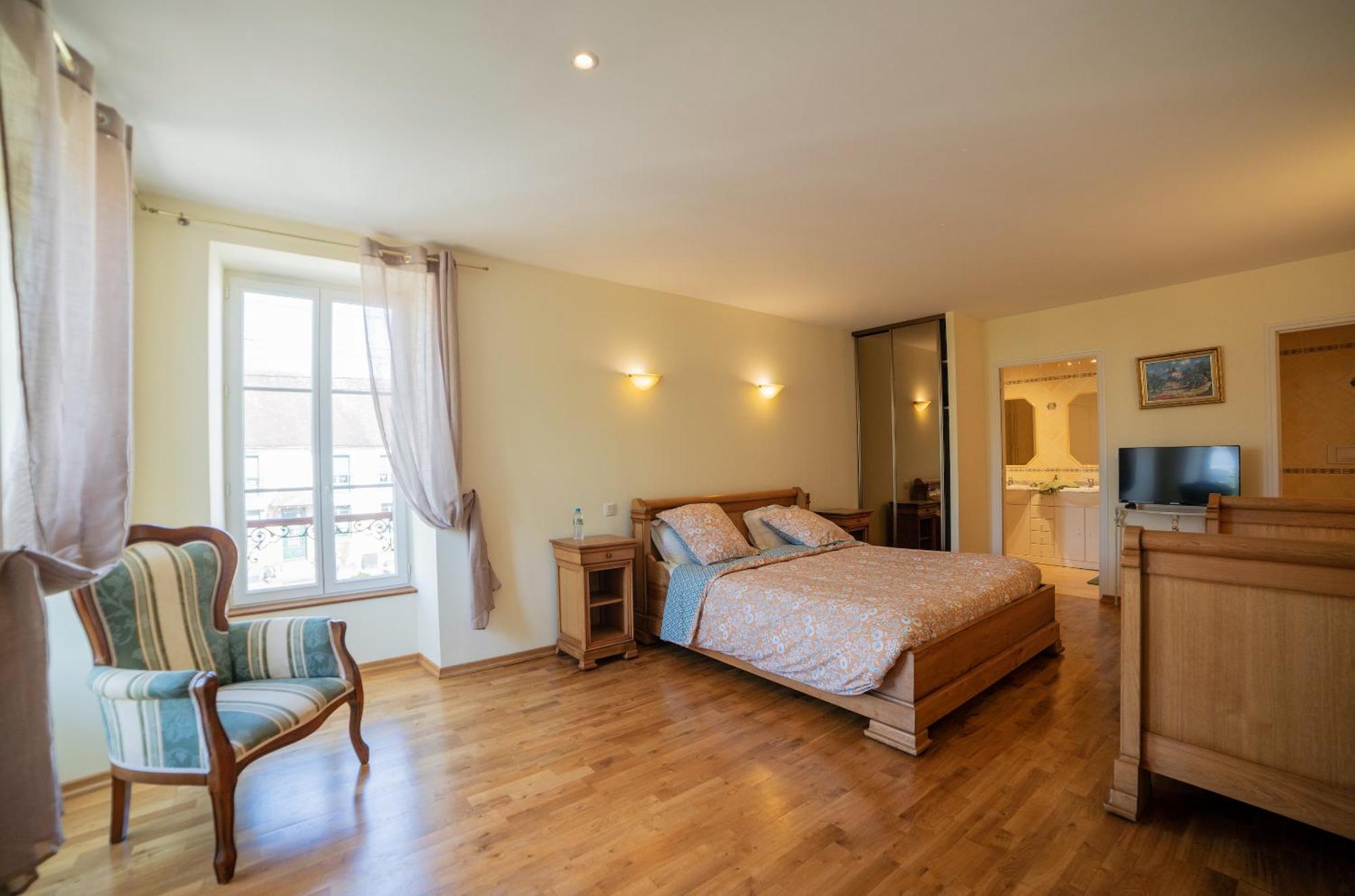 Bed and Breakfast Chambre D'Hotes Le Val Du Chapelain Montigny-la-Resle Номер фото
